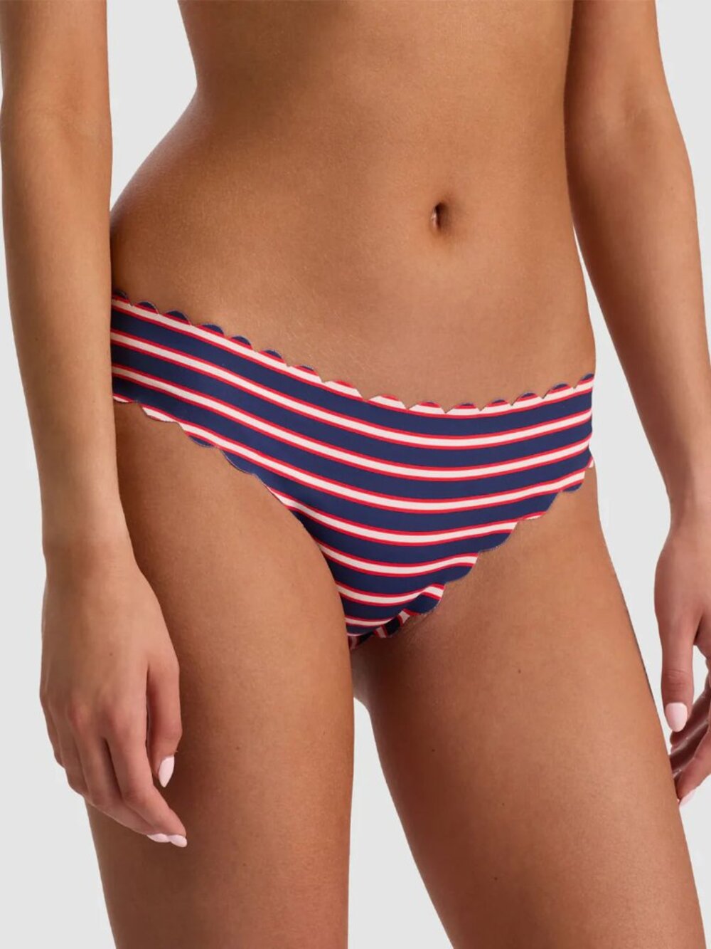PQ Swim Teakwood Reversible Scalloped Bottom